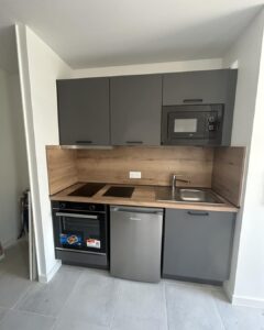 installation cuisine Besançon cuisine moderne chantier neuf